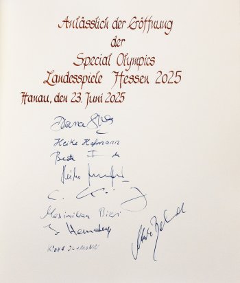 Goldenes Buch Stadt Hanau 23 06 2025