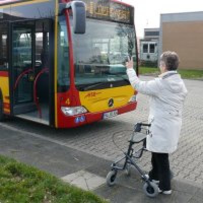 Rollator Training Seniorenbeirat